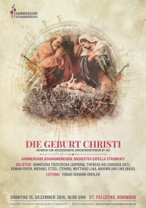 Die Geburt Christi- Kirchenoratorium von Heinrich von Herzogenberg