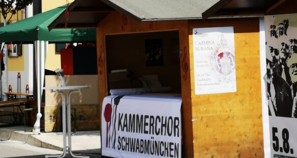 Stadtfest Schwabmünchen, Infostand am 22.07.23