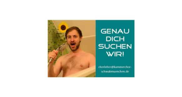 In der Wanne sing‘ ich wie Caruso