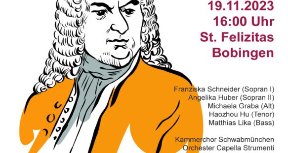 Herbstkonzert 2023 „Jesus bleibet meine Freude“