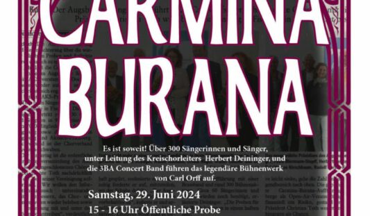 Projekt des ASK: Carmina Burana von Carl Orff