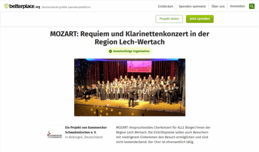 Kammerchor Schwabmünchen
